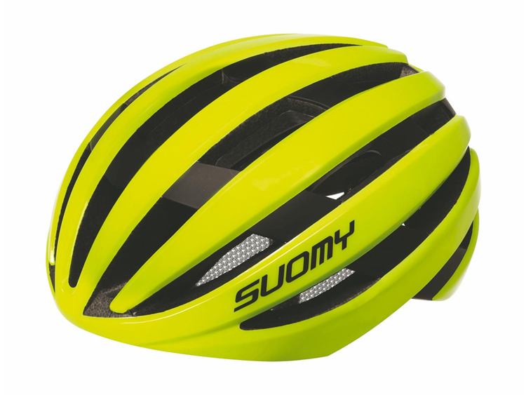 CASCO BICICLETA SUOMY MISTRAL AMARILLO FLUOR L(59/62)